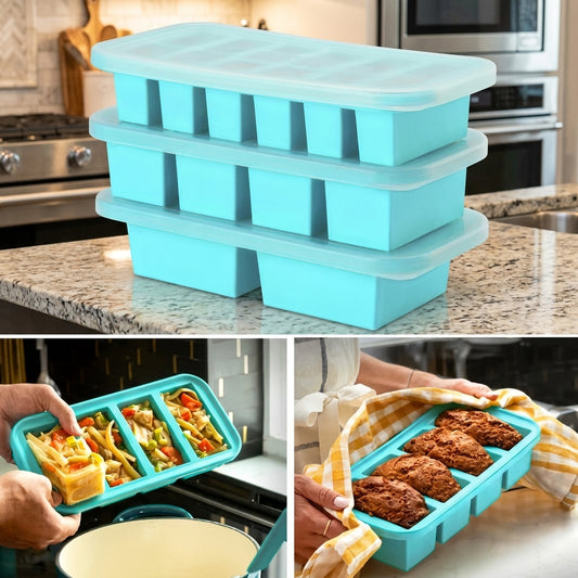 Moule de Congélation en Silicone avec Couvercle