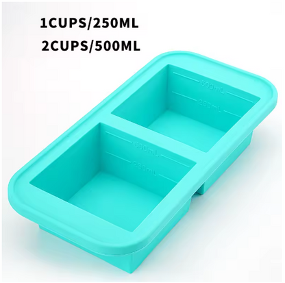 Moule de Congélation en Silicone avec Couvercle