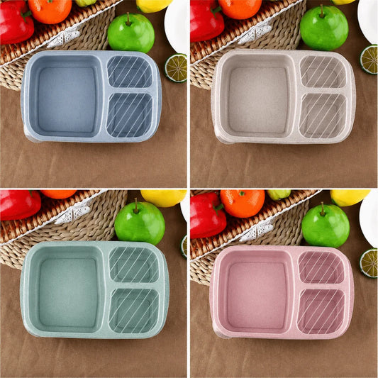 Boîte à lunch compartimentée - 4 coloris disponibles